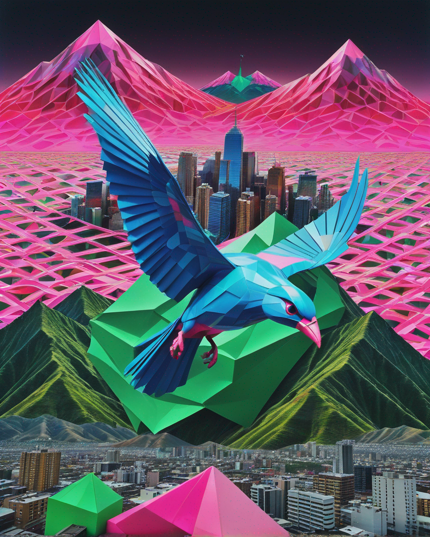Flying high